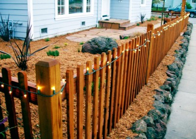 Boutell fence woodwork
